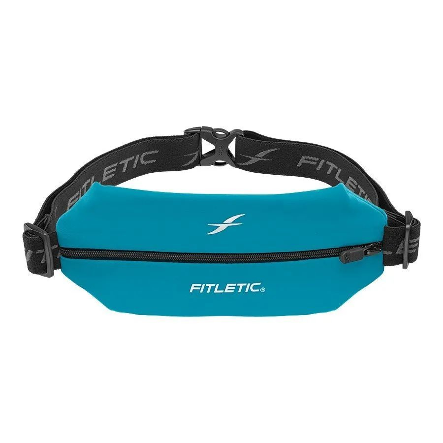Беговая сумка на пояс Fitletic Mini Sport Belt, цвет морская волна #1