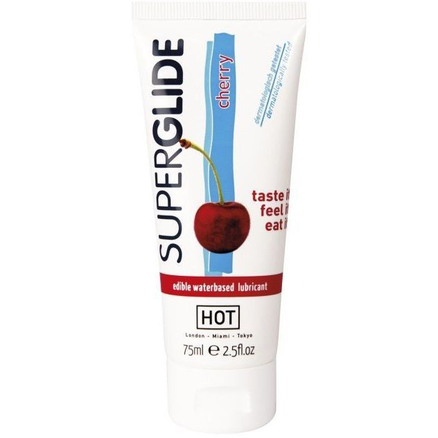 Гель -смазка HOT Superglide Cherry, 75 мл #1