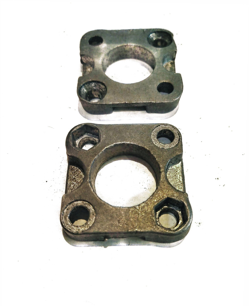 Переходник карбюратора Урал мотоцикл алюминий (пара) - купить по низким ...