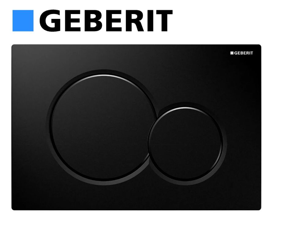 Кнопка смыва Geberit Sigma 01 черная 115.770.DW.5 #1