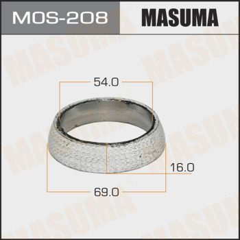 Masuma Кольцо уплотнительное для автомобиля, арт. MoS208, 1 шт.  #1