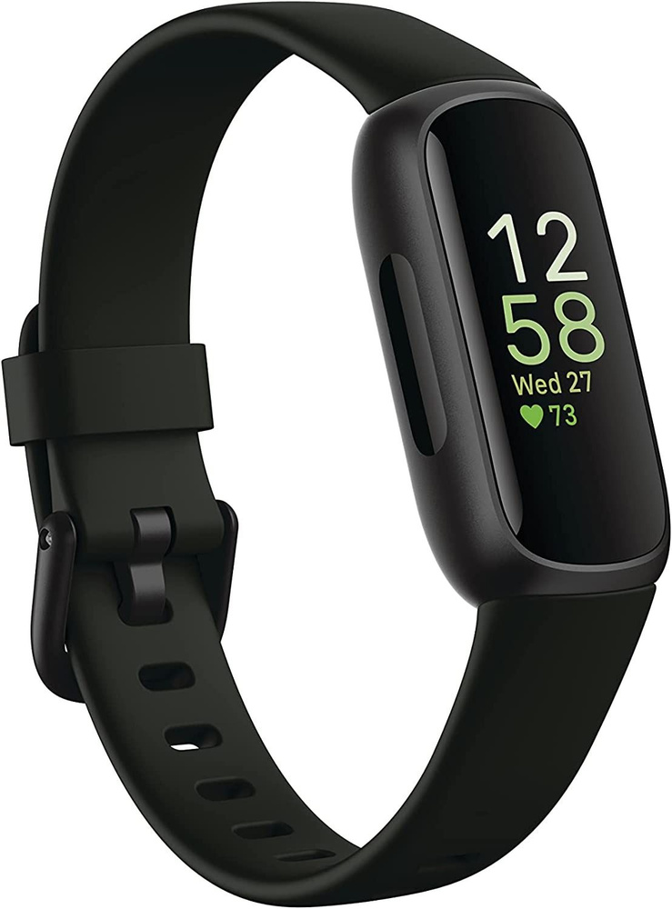 Фитнес браслет Fitbit Inspire 3 Black #1