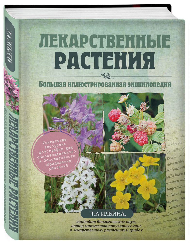 Лекарственные растения. Большая иллюстрированная энциклопедия | Ильина Татьяна Александровна  #1