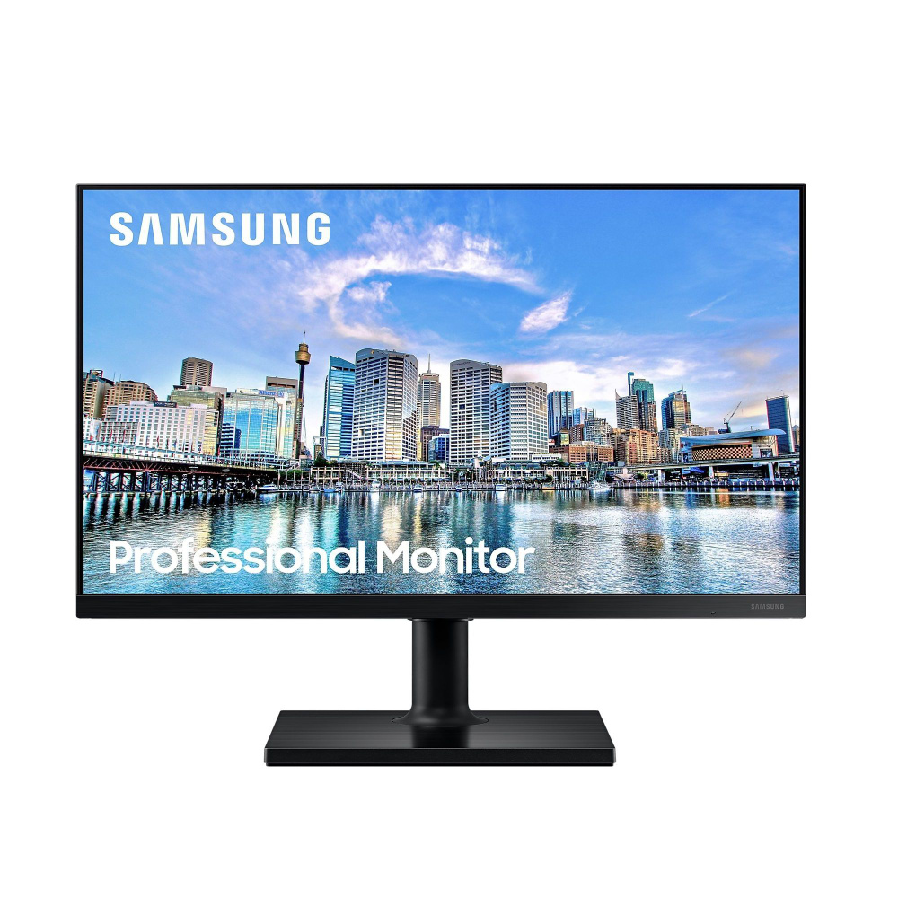 Samsung 27" Монитор 27" F27T450FQR LF27T450FQRXEN, черный. Уцененный товар  #1