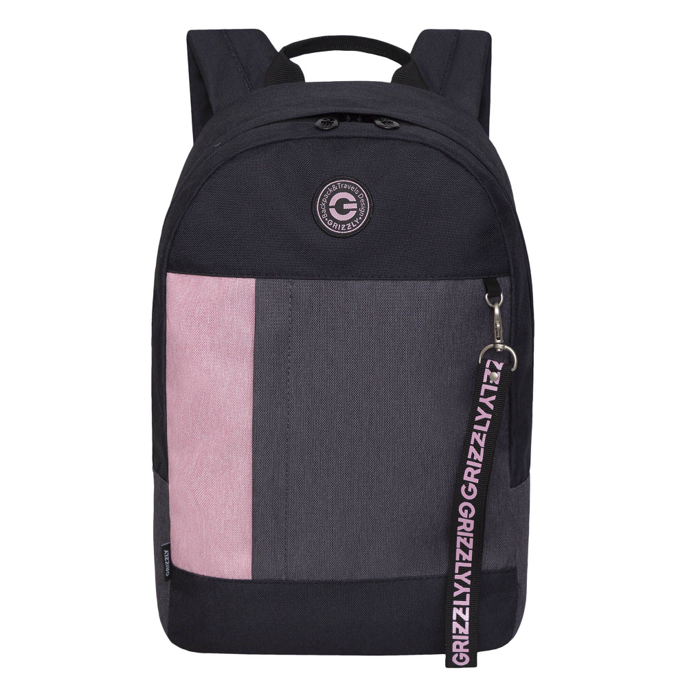 Стильный городской рюкзак Grizzly с отделением для ноутбука 13", женский, RXL-327-3/4  #1