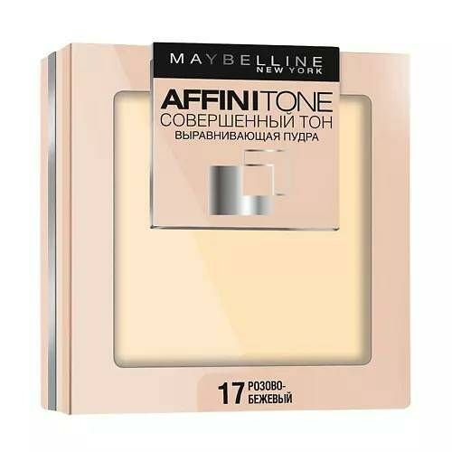 Maybelline New York Affinitone пудра компактная выравнивающая Совершенный тон, 9г  #1