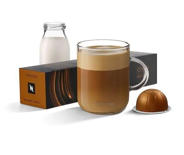 Кофе в капсулах Nespresso VERTUO BIANCO FORTE Barista Creations, объем 230 мл, 10 капсул  #1