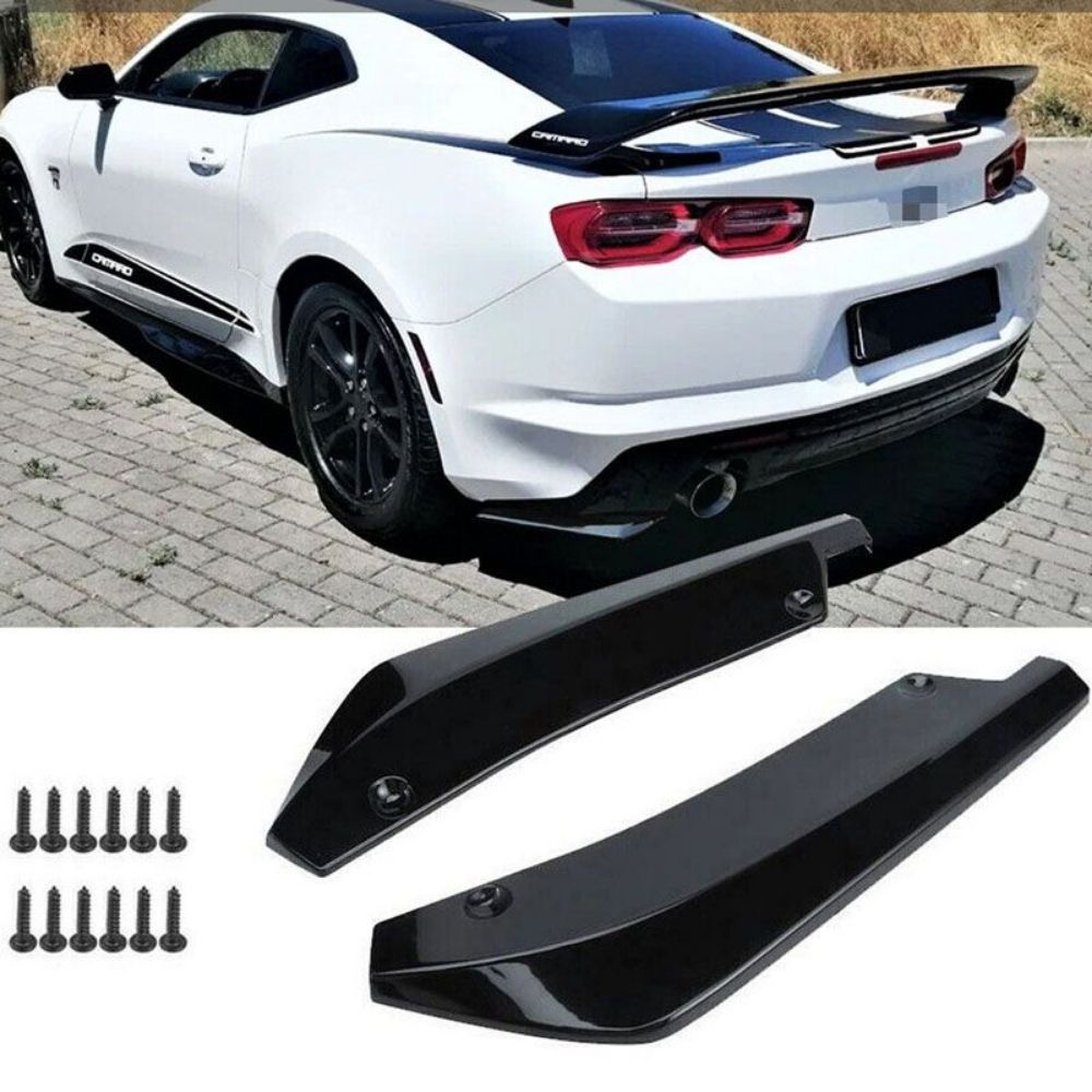 40 СМ Сплиттер заднего бампера Боковой спойлер Canards наклейка на ...