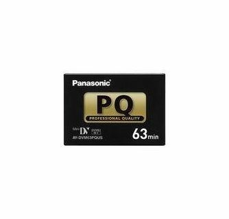 Panasonic Видеокассета mini DV AY-DVM63PQUS, 63 мин #1
