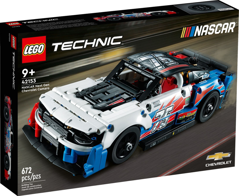 Конструктор LEGO Technic 42153 NASCAR: Chevrolet Camaro ZL1 нового поколения  #1