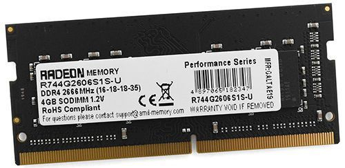 Оперативная память R744G2606S1S-U 1x (R744G2606S1S-U) #1
