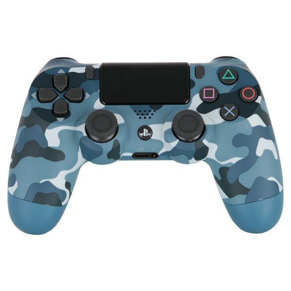 Геймпад Sony DualShock 4 v2 PS4 / Геймпад PS4 / Джойстик PS4 / Синий камуфляж  #1