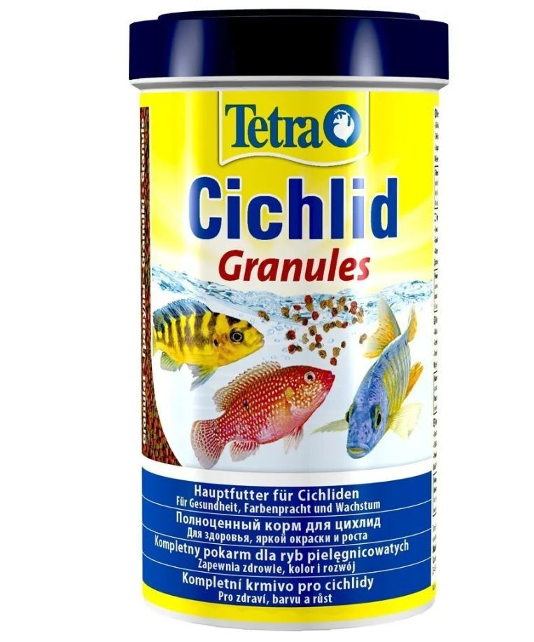 TetraCichlid Granules корм для всех видов цихлид в гранулах 500 мл #1