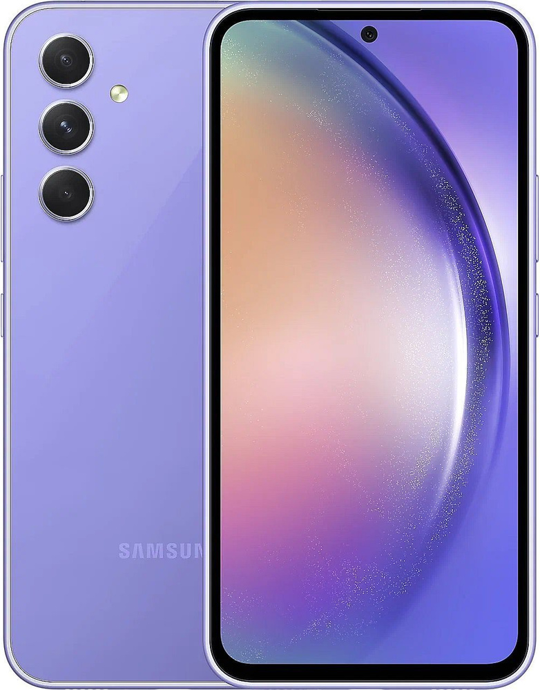 Samsung Смартфон Galaxy A54 5G 8/256 ГБ, фиолетовый #1