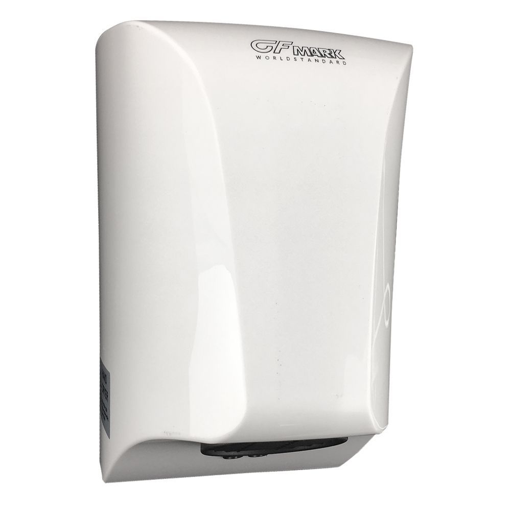 Электрическая сушилка для рук, белая, уменьшенная, 850W GFmark 6905  #1