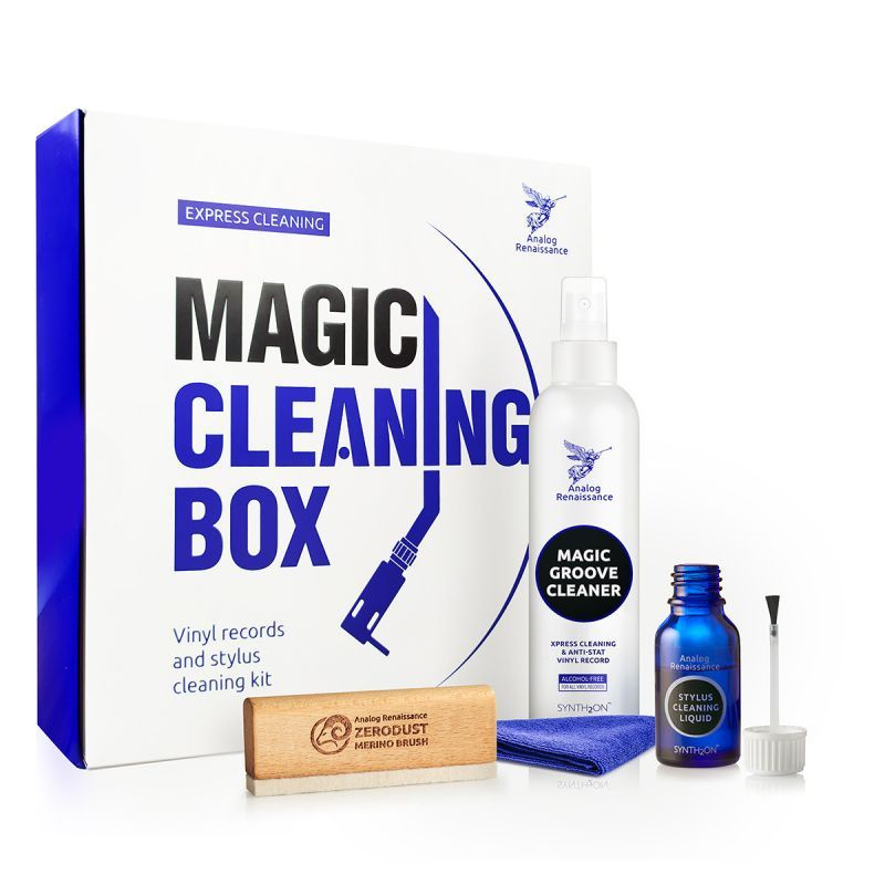 Набор по уходу за винилом Analog Renaissance AR-63025 Magic Cleaning Box 4 предмета: спрей, салфетка, #1
