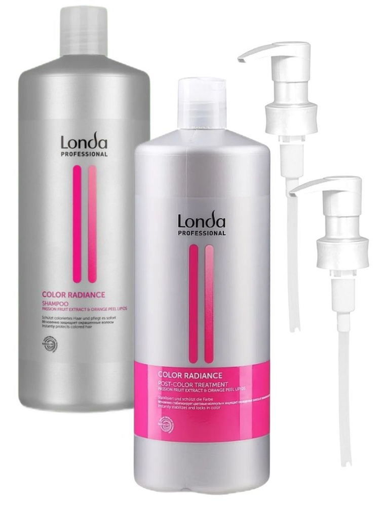 LONDA PROFESSIONAL Color Radiance Набор Шампунь 1000мл +Кондиционер 1000мл + 2 дозатора, для окрашенных #1