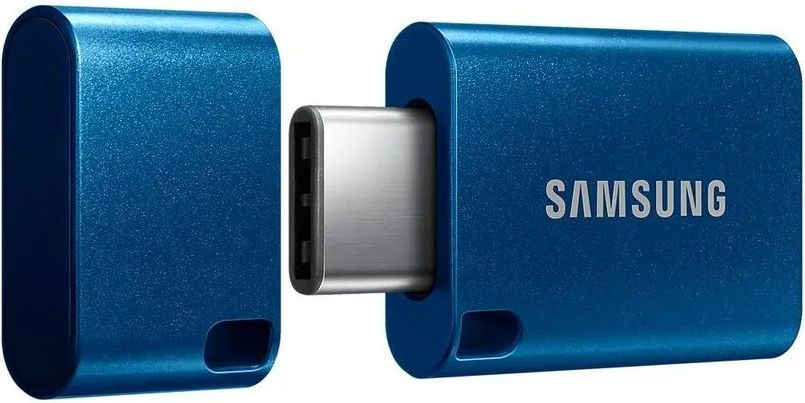 64 ГБ Флеш-накопитель Samsung USB 3.2 Gen 1/USB Type C (MUF-64DA/APC), металл, синий  #1