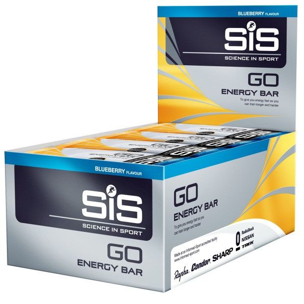 Энергетические батончики SCIENCE IN SPORT (SiS) GO Energy Mini Bar 40 г x 30 батончиков, Голубика  #1