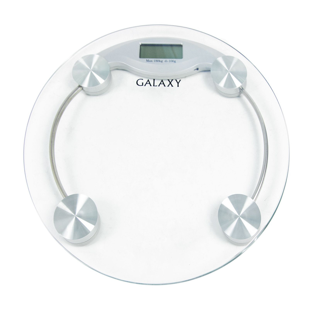 Весы напольные электронные бытовые круглые Galaxy GL4804 #1