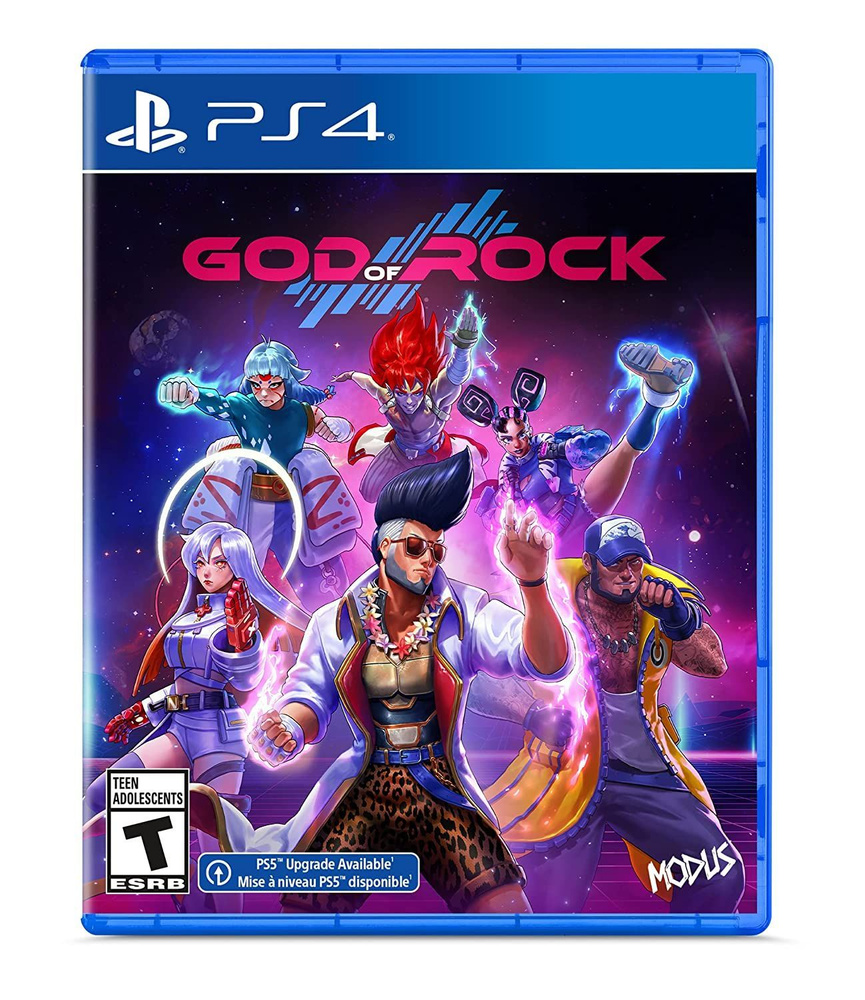 God of Rock Playstation 4 (русская версия). Игра на диске #1