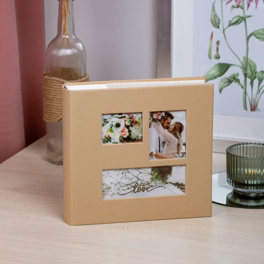Фотоальбом семейный Image Art IA-BBM46200 серия 136 с кармашками, универсальный / Альбом для фотографий #1