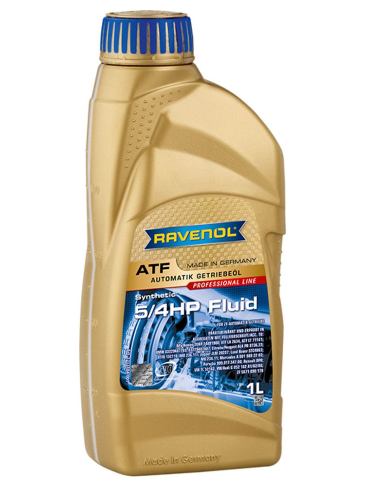 Масло АКПП RAVENOL ATF 5/4HP Fluid, 1 литр #1