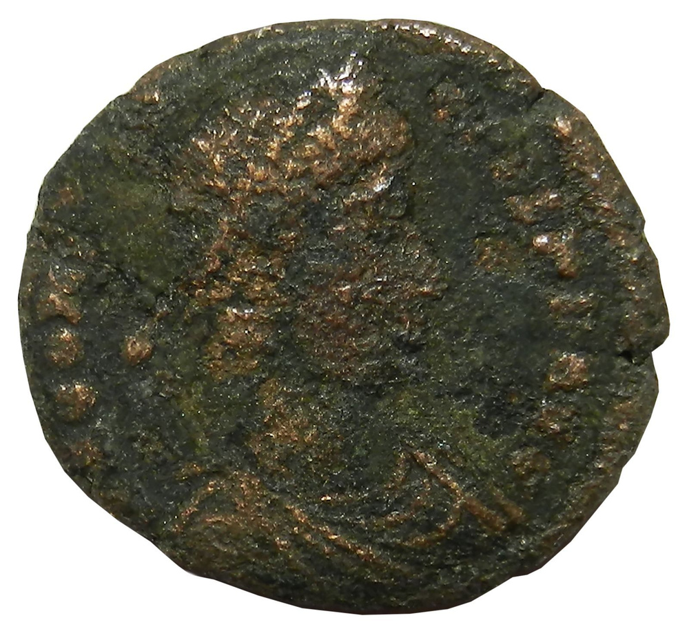 Монета фоллис, 355-361 гг. Древний Рим, Констанций II (Император)  #1