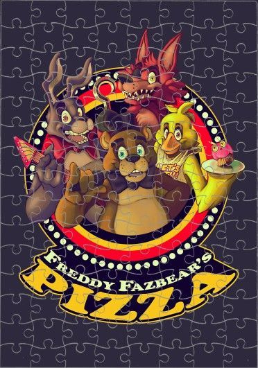 Пазл Five Nights At Freddy (FNAF) , 5 ночей с Фредди №7 - купить с ...