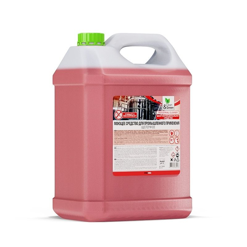 Моющее средство для промышленного применения (щелочное) 5 кг. Clean&Green CG8047  #1