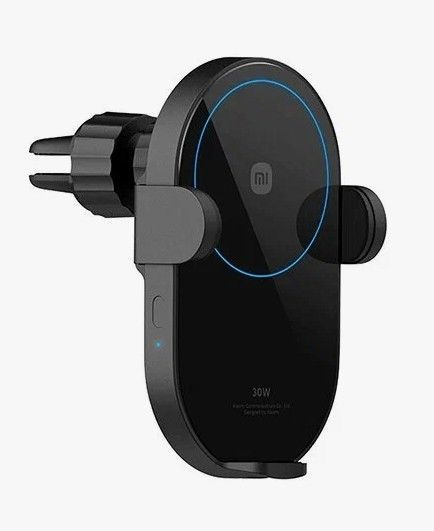 Держатель с беспроводной зарядкой Xiaomi Wireless Car Charger 30W #1