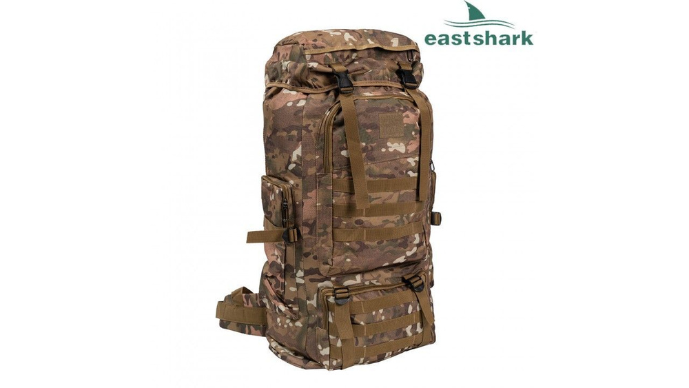 Рюкзак EastShark ES-909 70L камуфляж, для туризма и охоты #1