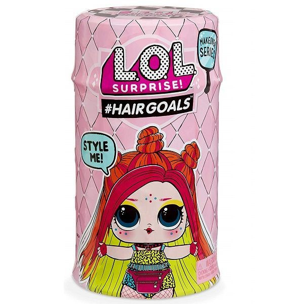 557067 Кукла LOL 5 серия волна 2, Кукла капсула лол Hair Goals с волосами  #1