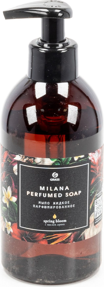 Жидкое мыло GRASS / Грасс Milana Spring Bloom парфюмированное для всех типов кожи, цветочный аромат, #1