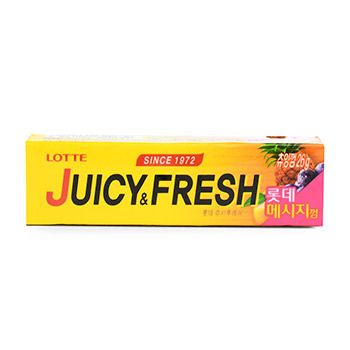 Жевательная резинка Juicy&Fresh, Lotte, 27 г, Южная Корея 1шт #1