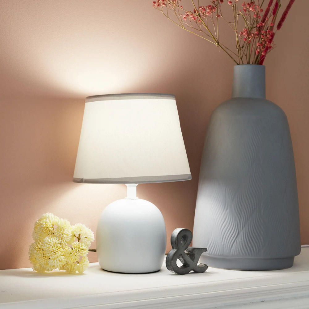Настольная лампа Poki, цвет светло-серый #1