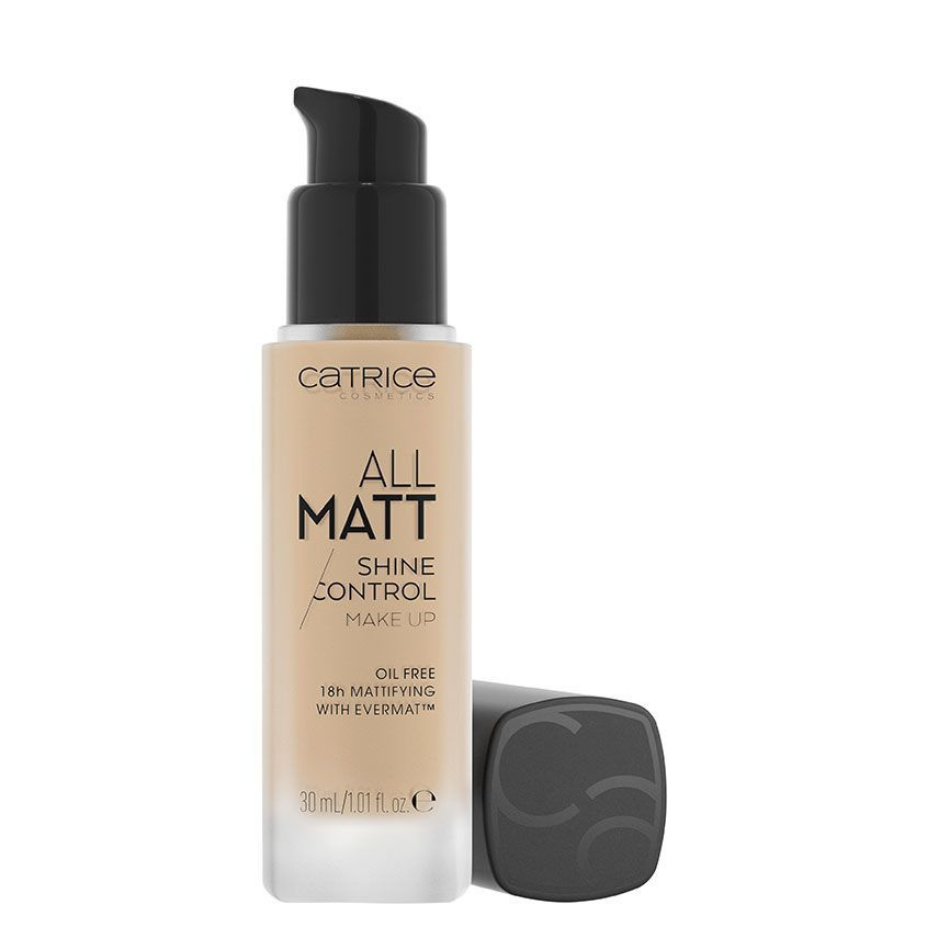 Основа тональная для лица CATRICE ALL MATT SHINE CONTROL MAKE UP (тон 020) Neutral Nude Beige  #1