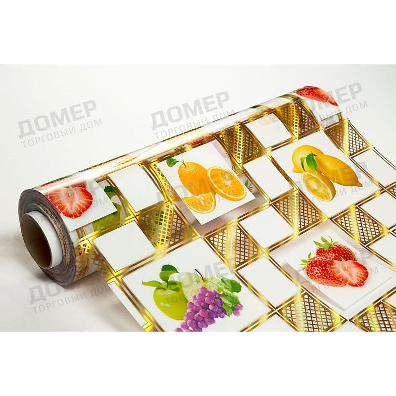 Клеенка мерная столовая Термо прозрачная 0,7мм 0,8мх20м T5071-1 ...