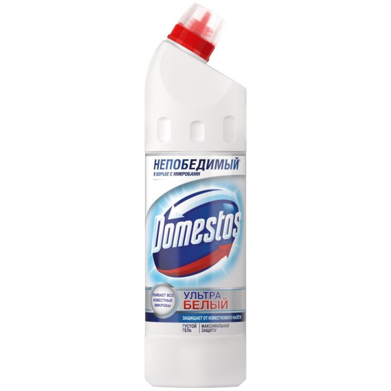 Средство чистящее Domestos Ультра белый для унитаза, 750мл #1