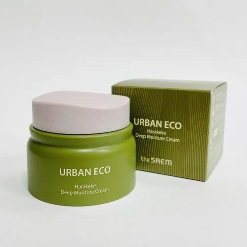 The Saem Глубоко увлажняющий крем с корнем льна для чувствительной и сухой кожи Urban Eco Harakeke Deep #1