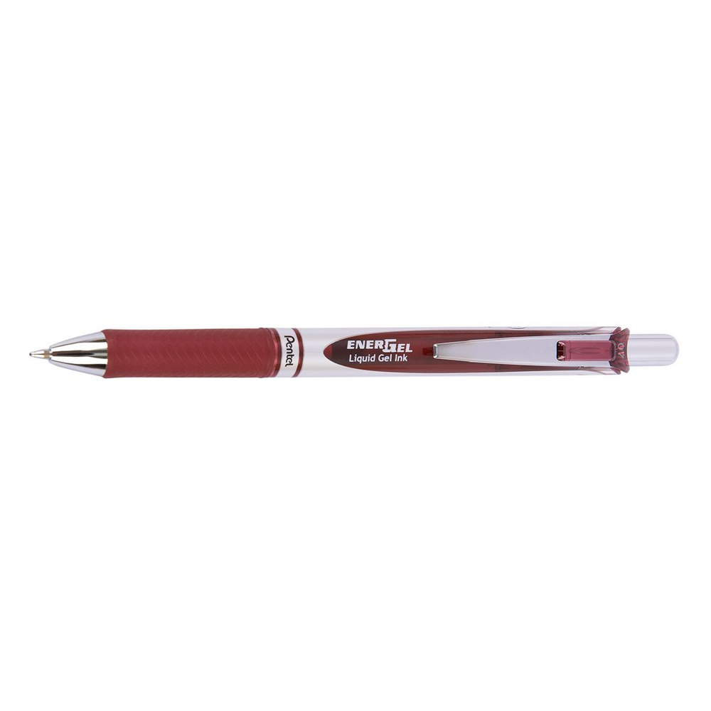 Pentel Ручка гелевая Energel d 0.7 мм 12 шт. BL77-BGX вишневые чернила  #1