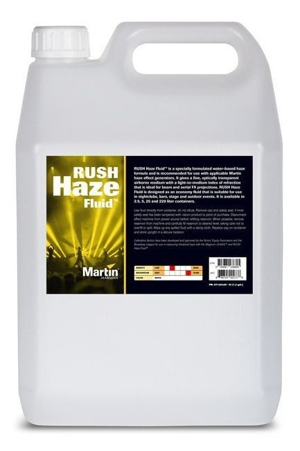Martin RUSH Haze Fluid Жидкость для генераторов тумана 5л #1