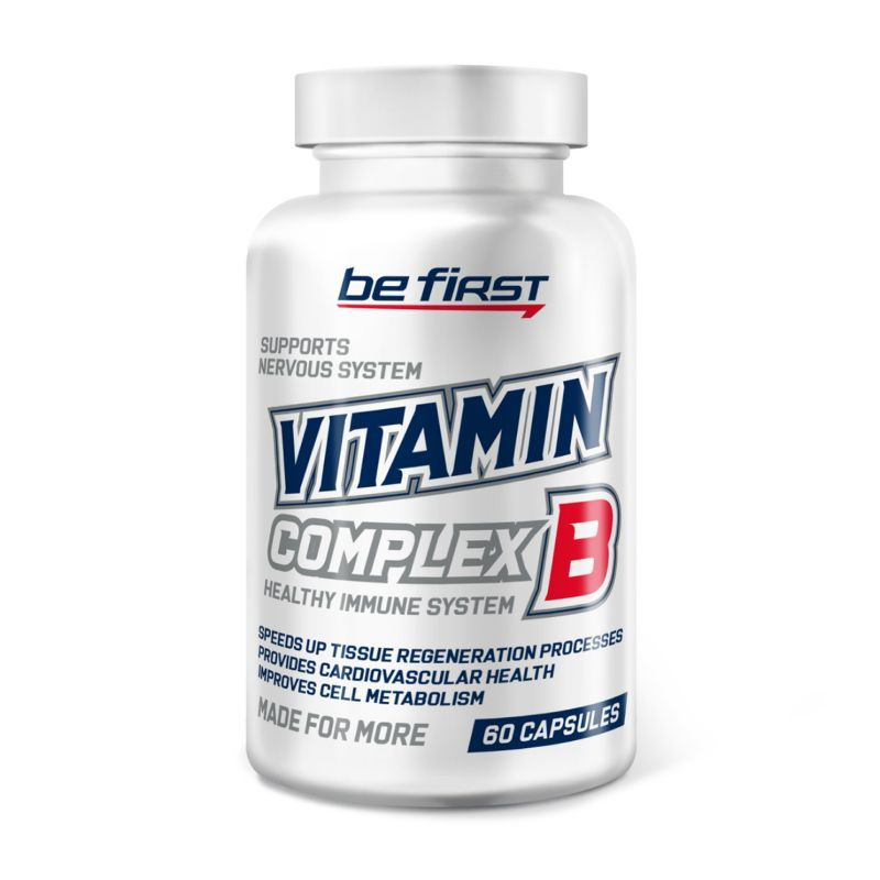 Витамины Be First Vitamin B-complex, 60 капсул #1