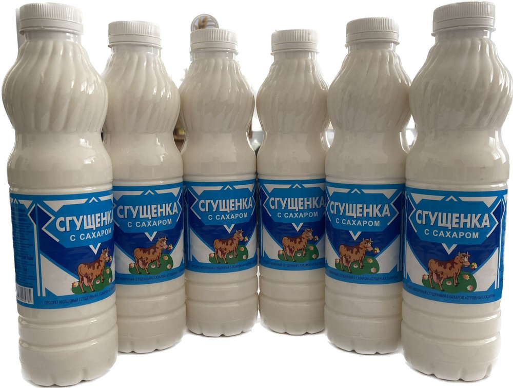 Сгущенное молоко "Коровка" ЗАО "Алексеевский" 1% 1 литр * 6 штук (упаковка)  #1