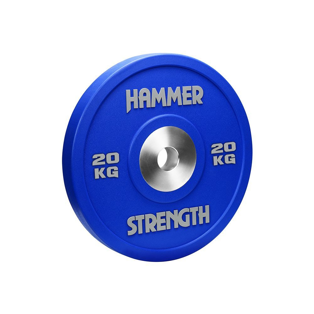 Диск уретановый бампированный Hammer Strength, 20 кг #1