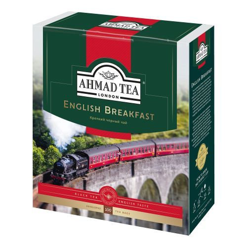 Чай черный Ahmad Tea English Breakfast в пакетиках 2 г х 100 шт #1