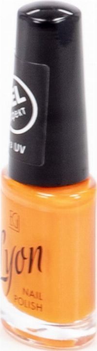 Lyon / Лион Лак-гель для ногтей 61 оранжевый в стеклянном тюбике 6мл / покрытие для маникюра и педикюра #1