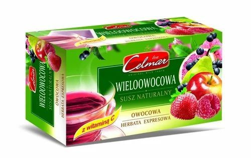 CELMAR Чай Fruit tea Multifruit, 20 пак по 1,7 г #1