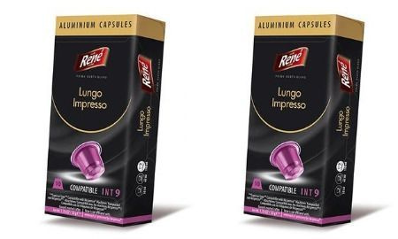 Rene Кофе Lungo Impresso стандарта Nespresso, 10 капсул., 2 шт. #1