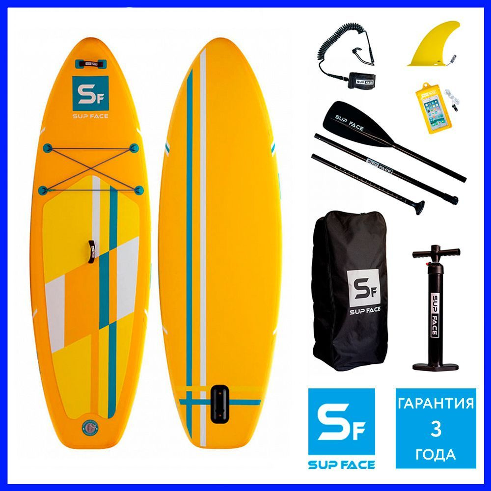 Сап борд SUP face Basic 8.7x30x5 (265x76x13 см) надувной / доска для плавания сапборд / Sup board, SUP-доска #1